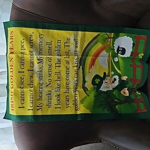 Irish Golden Years Cotton Tea Towel Liffey Artefacts